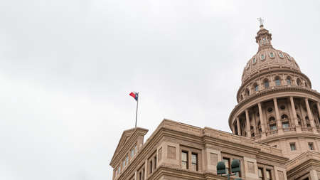 Texas State Capitol building in Austinの写真素材