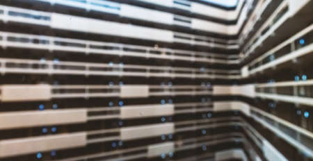 Abstract architecture blurred building exterior backgroundの写真素材