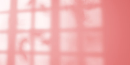 Shadow background of tree leaves and window - 3Dの写真素材