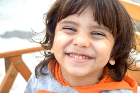Cute kid smile