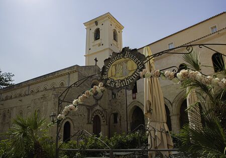 Cathedral of Saint Mary of Romania in Tropeaの写真素材