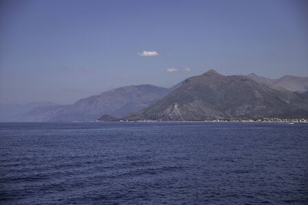 View on Calabria and Basilicataの写真素材