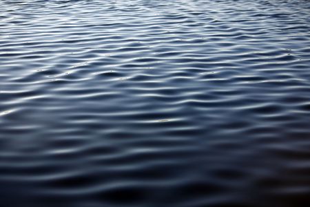View of a part of the smooth ocean's waves.の写真素材
