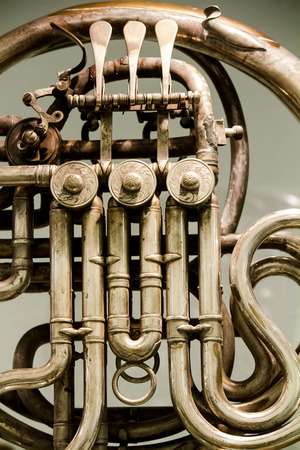 View of a museum piece of the history of electric trams in Lisbon, Portugal.のeditorial素材