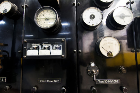 View of a museum piece of the history of electric trams in Lisbon, Portugal.のeditorial素材