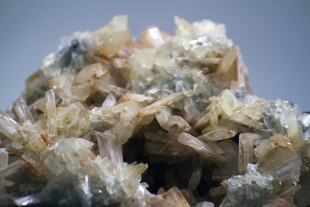 Close up view of a Baryte mineral.