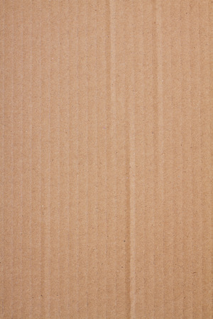 Close up view of recycled brown cardboard texture.の写真素材