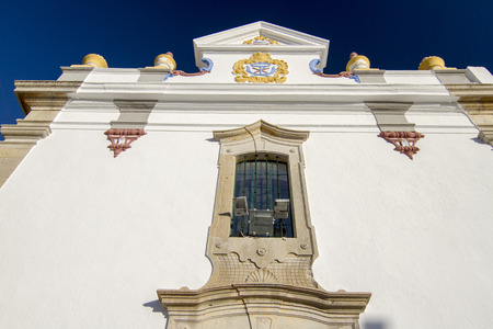 View of the Christian church of Pechao village, in Portugal.