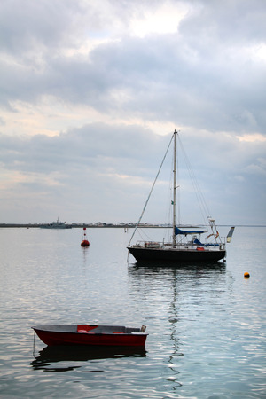 View of a classical luxurious boat used for recreational vacations.の写真素材