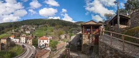 The schist village of Candal located near Lousa, Portugal.の写真素材