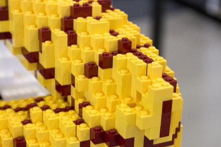 PORTIMAO, PORTUGAL -  28th August, 2016: 2nd Portimao Arena Fun Brick, a fun Lego exhibition where...