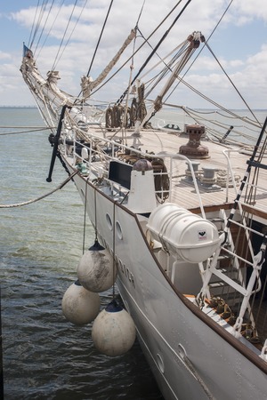 LISBON, PORTUGAL: 22nd july, 2016 - Tall Ships race is a  big nautical event where big majestic...