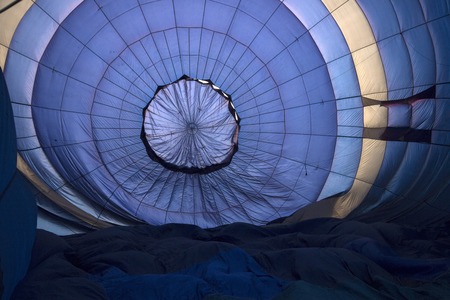View of the ascension of colorful hot air balloons festival.の写真素材