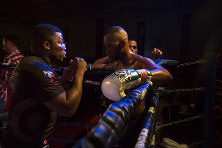 OURIQUE, PORTUGAL - 9th september, 2017 - DFC Championship of kickboxing sports event held on...