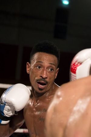 OURIQUE, PORTUGAL - 9th september, 2017 - DFC Championship of kickboxing sports event held on ourique city, Portugal.のeditorial素材