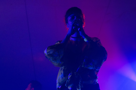 FARO, PORTUGAL: 1st SEPTEMBER, 2017 - Music band, Mimicat, performs on Festival F, a big festival on...