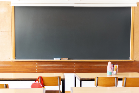 View of the interior of elementary school.の写真素材