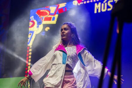 FARO, PORTUGAL: 7th SEPTEMBER, 2019 - Revenge of the 90s band, performs on Festival F, a big...