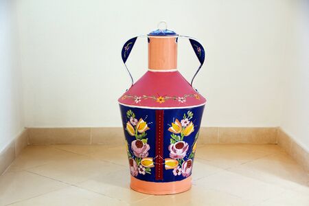 SAO BRAS DE ALPORTEL, PORTUGAL: 25th OCTOBER, 2019 - Exhibition Fairie hands, creations of wisdom by artist Laura Pereira, glass painting and other handcrafted art.のeditorial素材