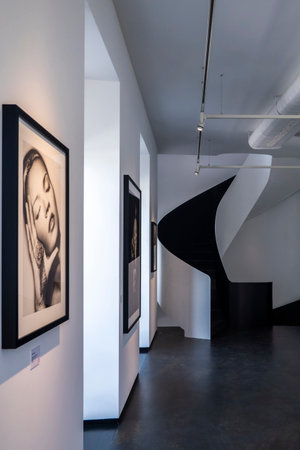 LOULE, PORTUGAL - 25th JUNE, 2022: Photography gallery called "in the pink" located in Loule city, Portugal.のeditorial素材