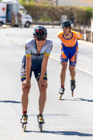 LAGOS, PORTUGAL, 16th APRIL 2023: 18th Edition of the International Tournament of Speed Rollerblades...