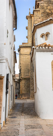 Architecture details from Iglesia de Santa Maria la Mayor, located in Ronda, Spain.