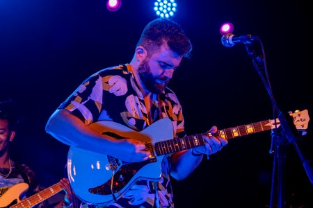 FARO, PORTUGAL: 7th SEPTEMBER, 2023 - Jam Sessions from several musicians performing on Music...