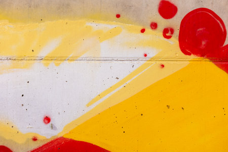 Background texture of a spray painted colored cement wall.の写真素材