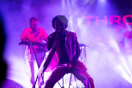Throes and the Shine artist performing on Music Festival.のeditorial素材