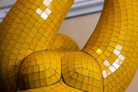 ESTOMBAR, PORTUGAL - 5th OCOTOBER 2024: Artistic stone modern contemporary female statues located on wine estate "Quinta dos Vales".のeditorial素材