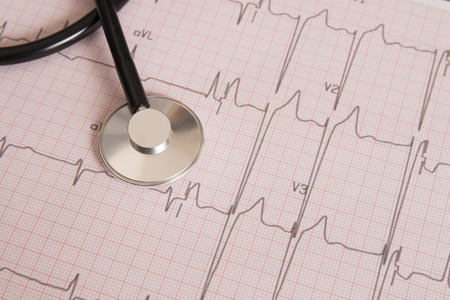 heart health and stethoscope
