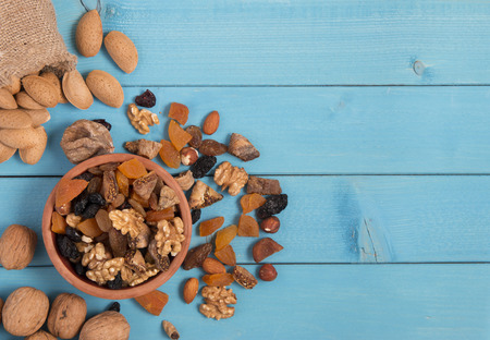 dried fruits backgroundの写真素材