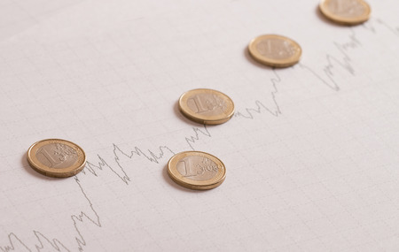 coin on the finance curve
