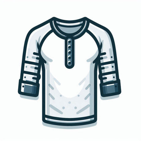 Hockey jersey vector illustration on white background. Vector illustration of hockey jersey.のイラスト素材