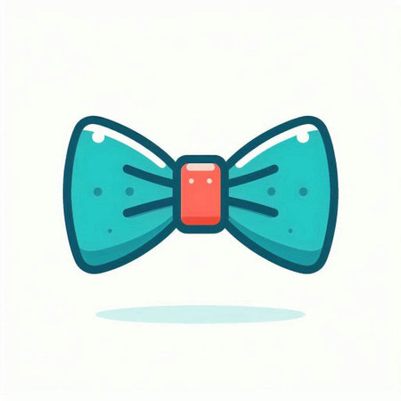 Bow tie icon. Cute bow tie icon. Vector illustration.のイラスト素材