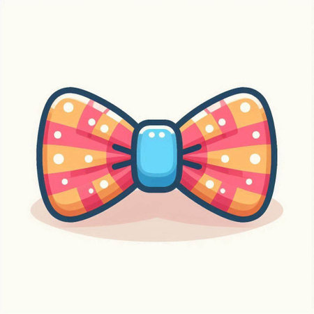Bow tie icon. Cartoon illustration of bow tie vector icon for web designのイラスト素材