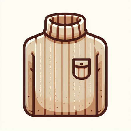 Wooden suitcase isolated on white background. Hand drawn vector illustration.のイラスト素材