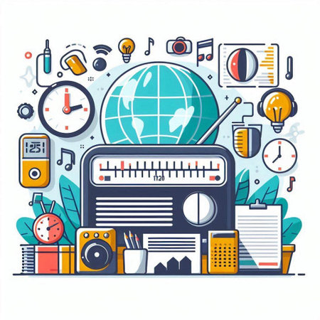 Flat design vector illustration concept of online education, distance learning, e-learning.のイラスト素材