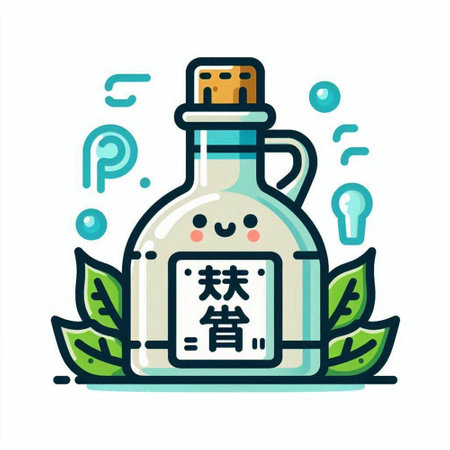 Chinese herbal medicine icon. Chinese herbal medicine concept. Vector illustration.のイラスト素材