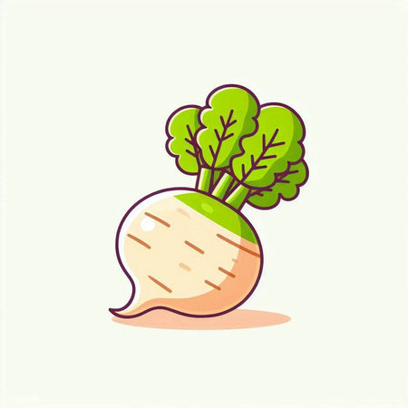 Radish vector illustration. Radish icon. Radish icon. Radish icon. Radish icon. Radish icon. Radish iconのイラスト素材