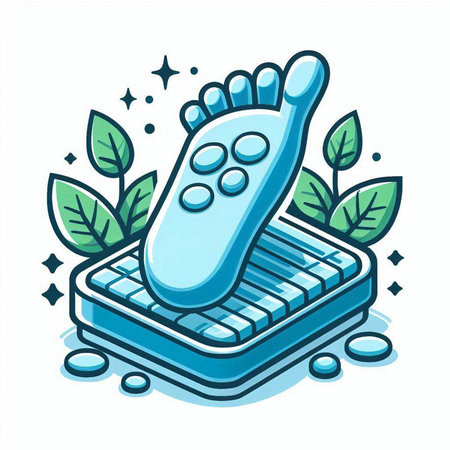 Vector illustration of orthopedic orthopedic foot support. Orthopedic foot support.のイラスト素材