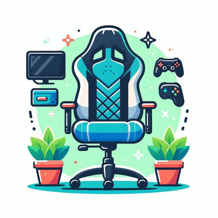 Fitness, sport, healthy lifestyle concept. Modern flat style vector illustration.のイラスト素材