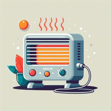 Retro radio in flat style. Vector illustration for your design.のイラスト素材