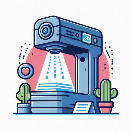 Vector illustration of a laser hair removal machine. Laser hair removal concept.のイラスト素材