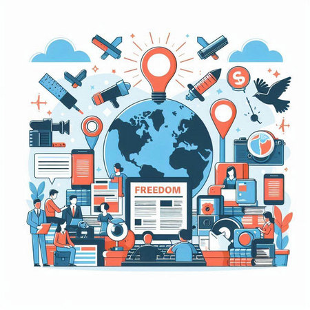 Flat design vector illustration concept of telemedicine, telehealth, telemedicine and telehealth.のイラスト素材