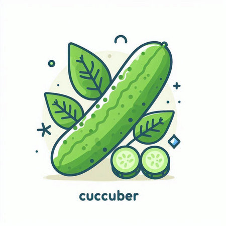 Cucumber vector illustration. Cucumber vector icon. Cucumber vector icon. Cucumber vector icon. Cucumber vector icon. Cucumber vector icon. Cucumber vector icon. Cucumber vector icon. Cucumber vector iconのイラスト素材