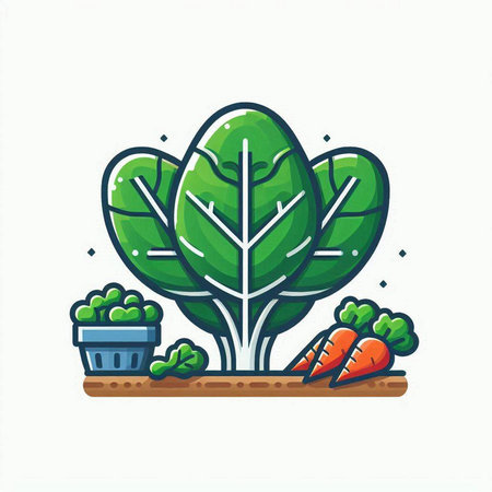 Vegetable vector icon. Vegetarian, vegan, healthy food concept.のイラスト素材