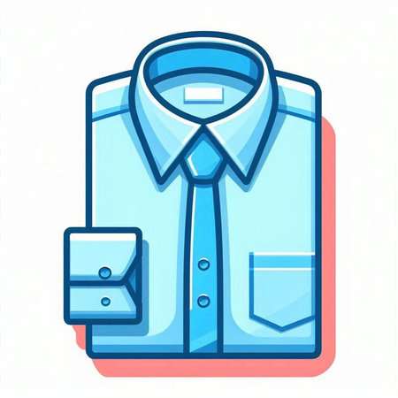 Shirt icon. Flat illustration of shirt vector icon for web designのイラスト素材