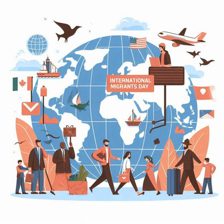 International Day of Remembrance and Reconciliation concept. Vector illustrationのイラスト素材