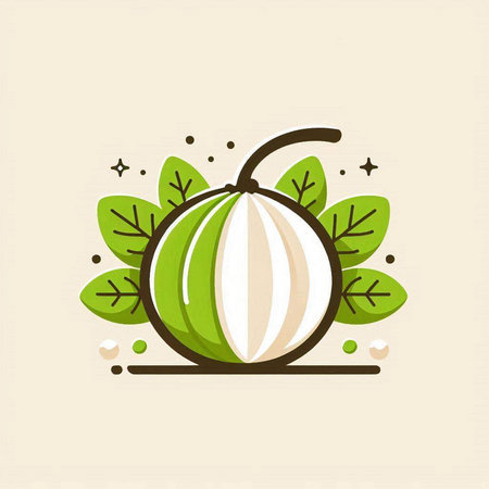Fruit design over beige background, vector illustration eps10のイラスト素材